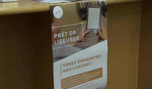 Des liseuses en prêt pour les lecteurs de la Ville de Liège