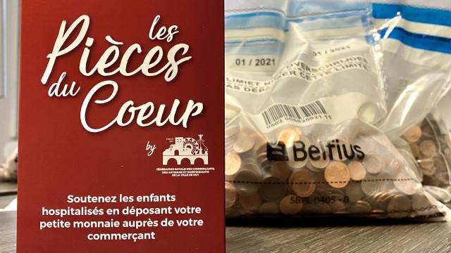 300 tirelires pour les enfants du CHR de Huy