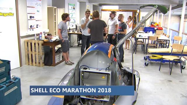 Deux équipes liégeoises au Shell Eco Marathon à Londres 