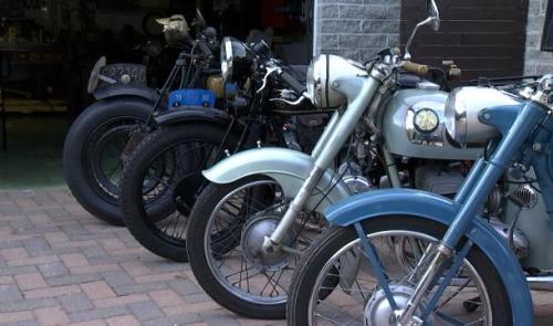 Eddy, un passionné de motos F.N.