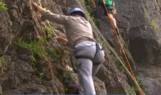 Escalade: les voies des rochers de Sy rouvertes