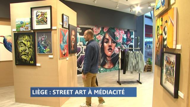Expo Street & art à la Médiacité 