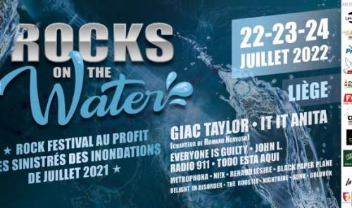 Festival "Rocks on the Water" en faveur des sinistrés 