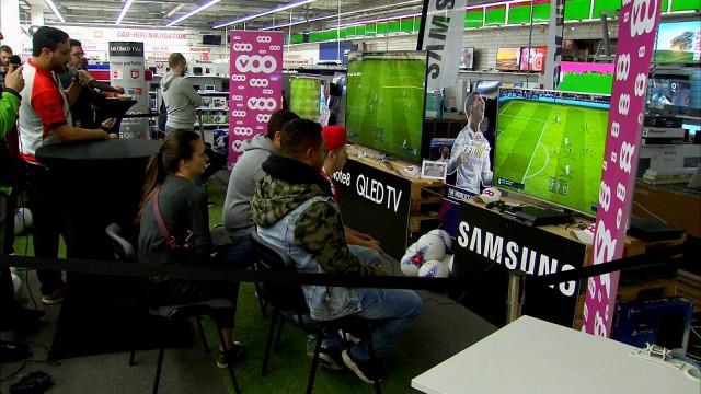 FIFA 18 :  des gamers pros en démonstration à Herstal 