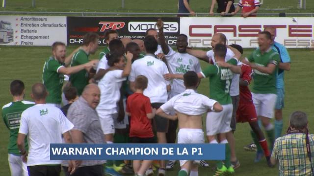 Football : Warnant champion à Amay