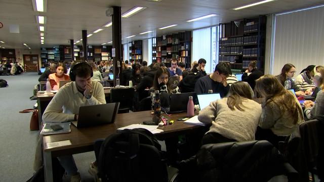 Forte affluence dans les salles étude de l'ULiège