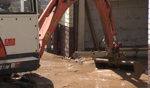 Fortes pluies et inondations en Hesbaye