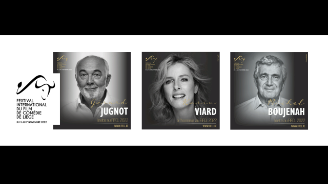 Gérard Jugnot, Karin Viard et Michel Boujenah en novembre à Liège 
