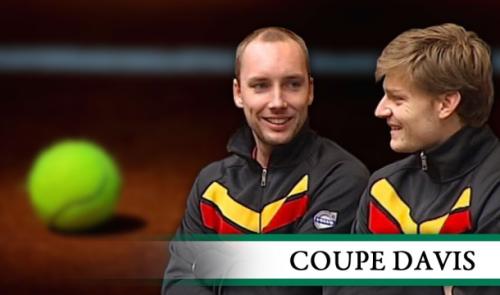 Goffin et Darcis pour emmener la Belgique en coupe Davis