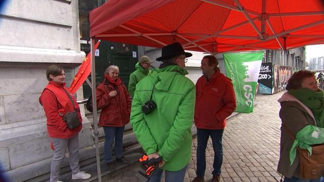 Grève générale : situation en région liégeoise 