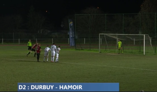 Hamoir va chercher un point à Durbuy 
