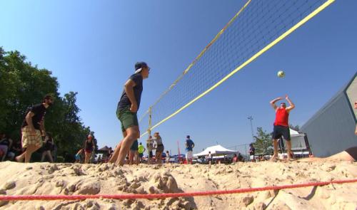 Hermalle-sous-Argenteau : un beach-volley bon enfant