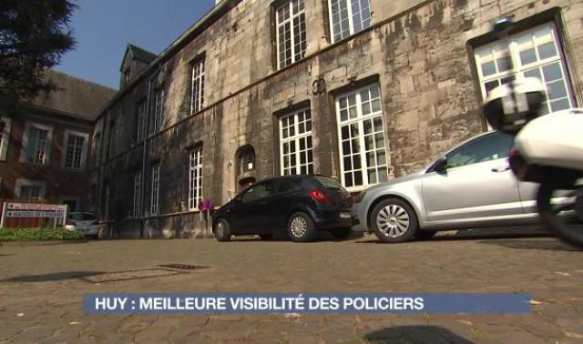 Huy : Meilleure visibilité des policiers
