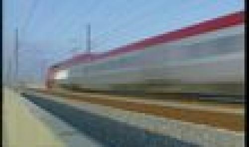 Thalys dans le tunnel de Soumagne