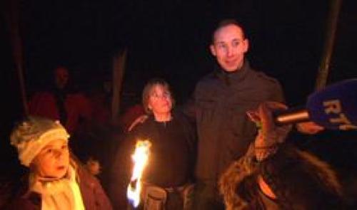 Seraing : marche aux flambeaux