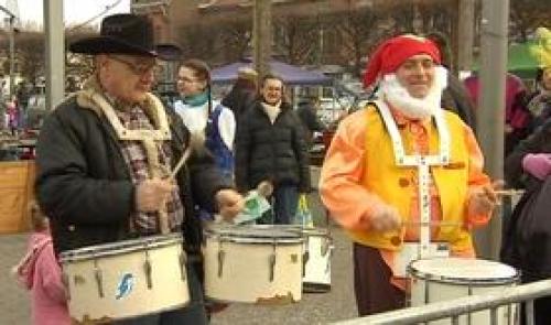 Seraing : carnaval place de l'Avenir