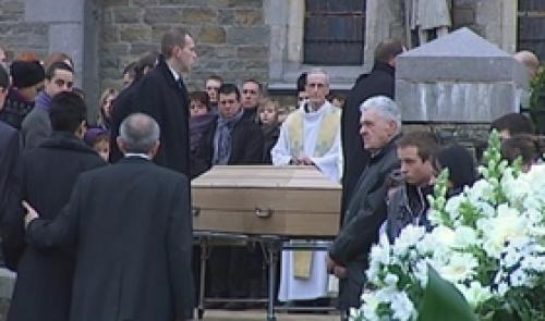 Crisnée: funérailles de Laurent, victime d'Amrani