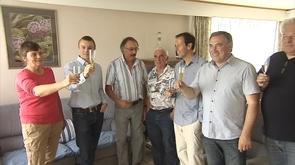Amay: la médaille d'argent de Lionel Cox fêtée !