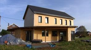 Week-end du bois : visite d'un chantier à Faimes