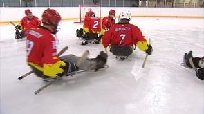 Présentation du sledge hockey