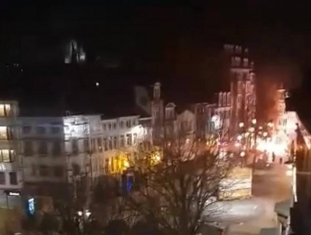 Incendie en Vinave d'Ile, les images