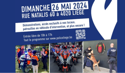 Invité : journées portes ouvertes à la Police de Liège