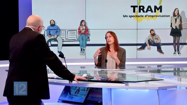 Invité : un spectacle d'impro sur le tram ! 