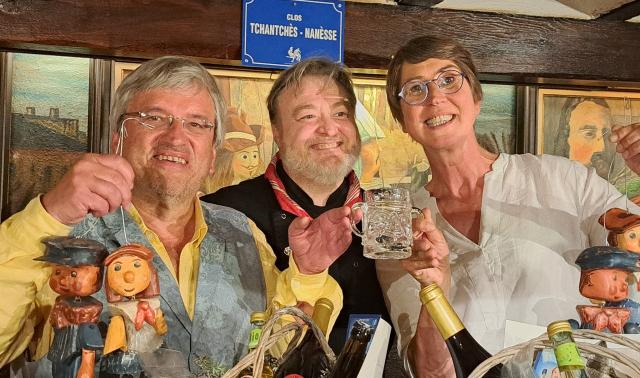 Isabelle Hauben et Pierre Luthers : lauréats du 37ème prix Tchantchès et Nanesse