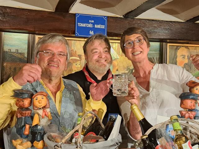 Isabelle Hauben et Pierre Luthers : lauréats du 37ème prix Tchantchès et Nanesse