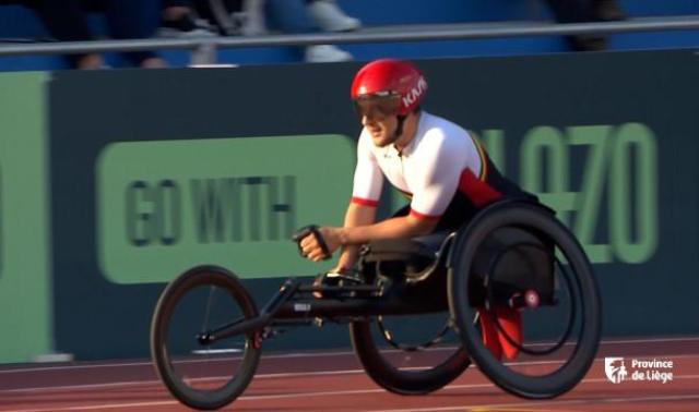 Jeux Paralympiques : Carabin va en finale du 400m avec un record !