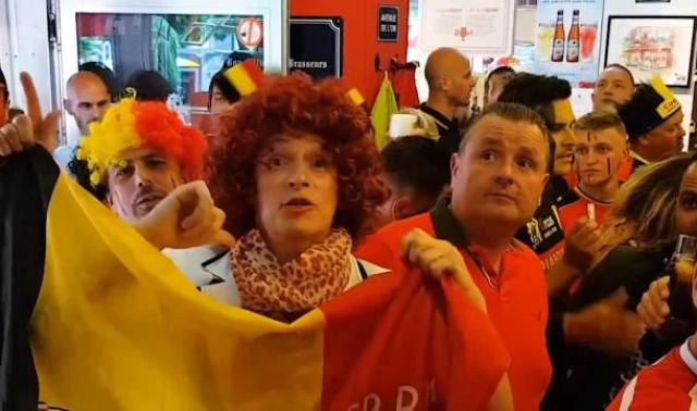 Josiane de Liège supporte aussi les Diables !  