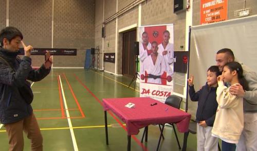 Karaté: le champion olympique de la discipline à Neupré