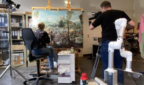 L'atelier de restauration des musées de Liège