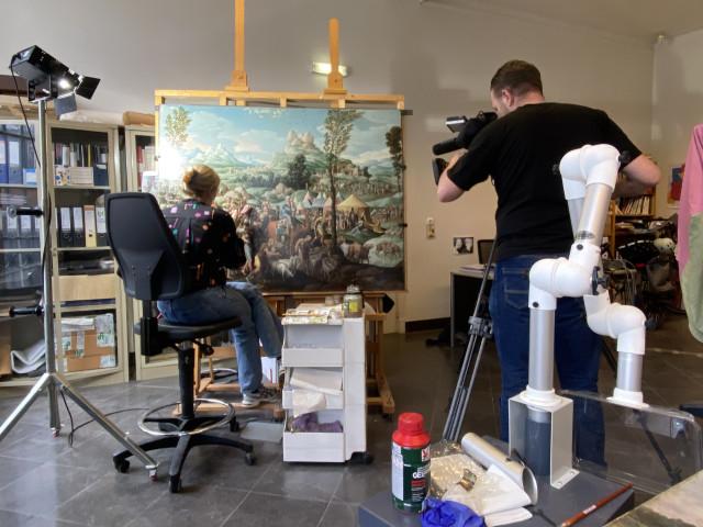 L'atelier de restauration des musées de Liège