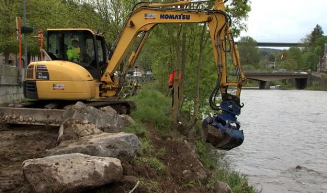 L'été de nos rivières: la restauration des berges de halage à Remouchamps