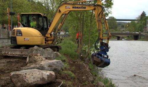 L'été de nos rivières: la restauration des berges de halage à Remouchamps