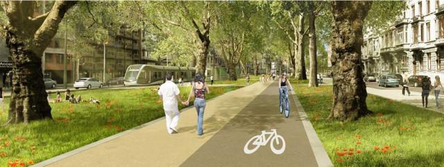 La carte interactive des travaux sur le parking Avroy