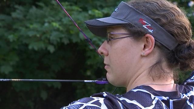 La para-archère saint-georgienne Chrystelle Cimetta vise les Jeux Paralympiques