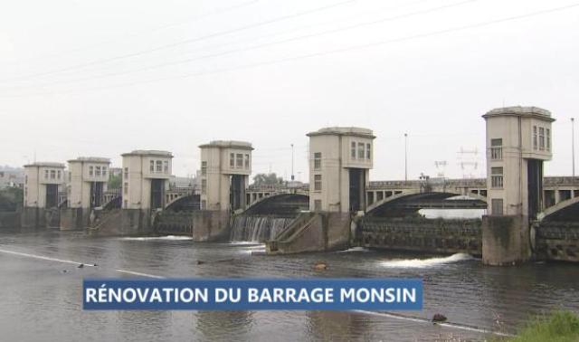 La rénovation du barrage de l'Ile Monsin débute lundi 