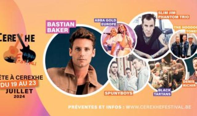 Le Cerexhe Festival débute vendredi et annonce Bastien Baker et Slim Jim Phantom Trio