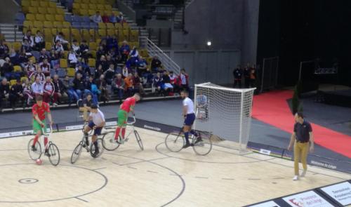 Le gratin du cycle-ball et du cyclisme artistique à Liège 