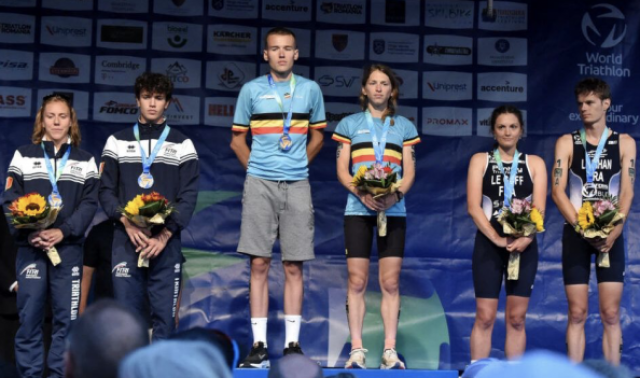 Le Hognoulois Arnaud Dely rafle un titre mondial en duathlon !