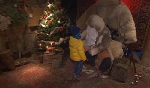 Le Pays des rennes du Père Noël