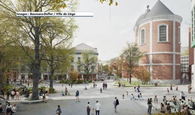 Le piétonnier du centre-ville de Liège va s’agrandir