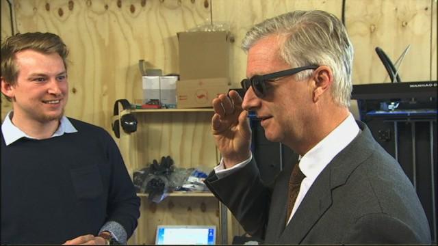 Le Roi Philippe au hub créatif liégeois 
