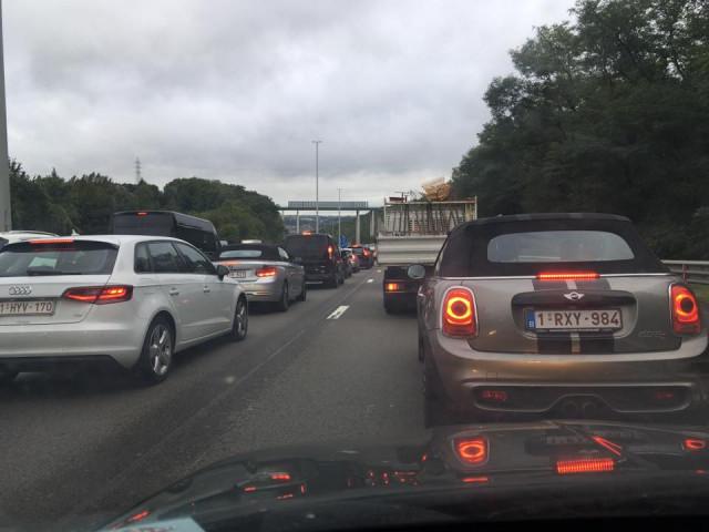 Le travailleur liégeois, inséparable de sa voiture !