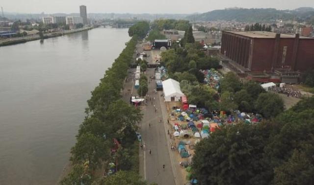 Les Ardentes, c'est parti ! Les festivaliers sont bien arrivés 