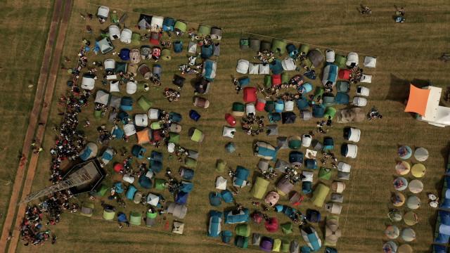 Les Ardentes : Les festivaliers s’installent au camping