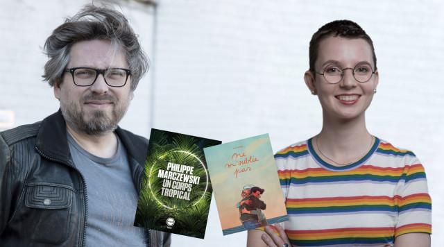 Les auteurs liégeois Philippe Marczewski et Alix Garin, prix Rossel 2021