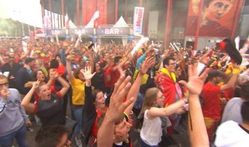 Les Diables Rouges en démonstration, Sclessin exulte !
